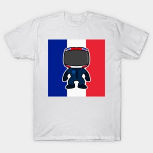 Esteban Ocon Custom Bobblehead - Flag Edition 2021 Season T-Shirt